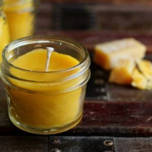 beeswax candle making class